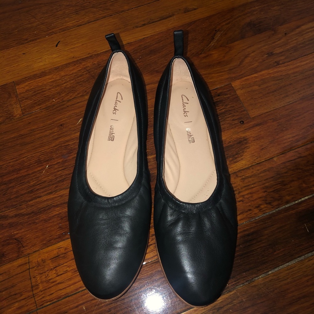Clarks slip on shoes